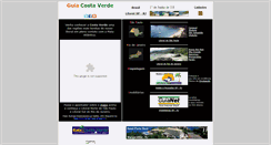 Desktop Screenshot of guiacostaverde.com.br