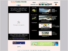 Tablet Screenshot of guiacostaverde.com.br